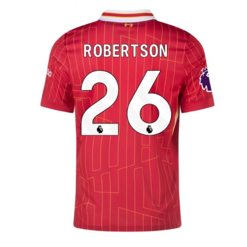 Fotbalové Dres Liverpool Andrew Robertson #26 Domácí 2024-25 Krátký Rukáv